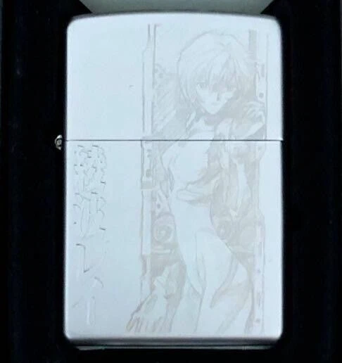 ZIPPO LIGHTER EVANGELION Rei Ayanami by Yoshiyuki Sadamoto Serial