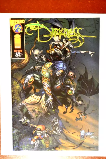 The Darkness #1/2 Marc Silvestri Cover A Wizard COA Top Cow Image Comics 1996