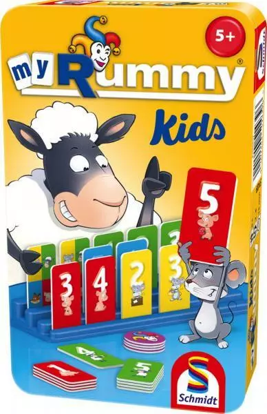 Schmidt Spiele Reisespiel Zuordnungsspiel MyRummy Kids 51439