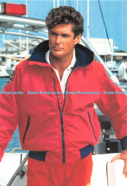 D098062 DAVID HASSELHOFF as Mitch Baywatch and logo