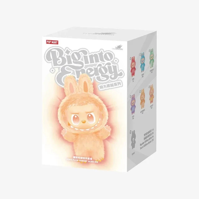 Set Labubu Big Into Energy Pop Mart - Poupée Peluche Neuve Scellée - Envoi En 24h