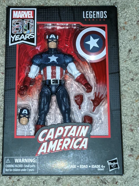 Custom Marvel Legends Captain America - Alex Ross 80th Anniversary Edition - As-Is