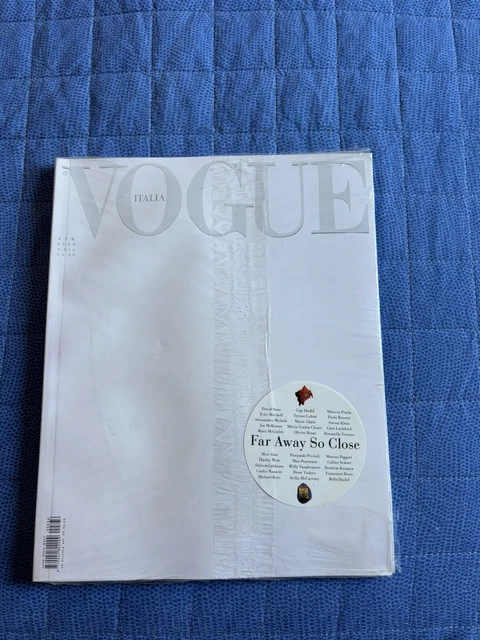 VOGUE ITALIA ITALY Magazine Aprile April 2020 #836 White Edition
