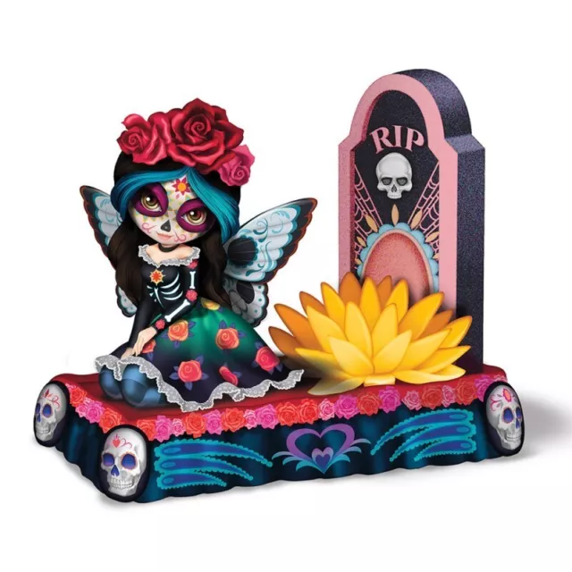 Jasmine Becket-Griffith LOVING RADIANCE FLOAT Sugar Skull Fairy Parade Figurine Jasmine Becket-Griffith LOVING RADIANCE FLOAT Sugar Skull Fairy Parade Figurine