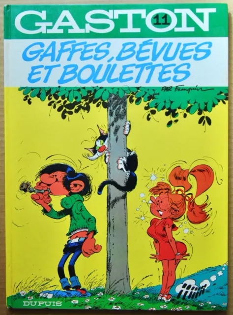Gaston Lagaffe - Tome 11 - Gaffes, Bevues Et Boulettes - Franquin - Dupuis 1984