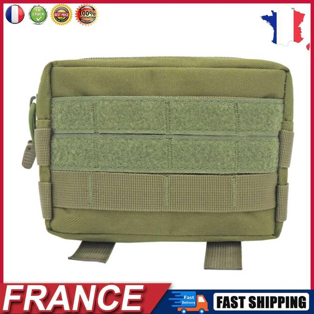 Nylon Mini Molle Modular Utility Pouch Attachment Waist Bag (Army Green) fr