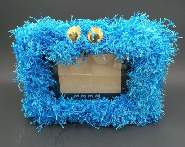 Hand decorated Photo Picture Frame 5x7 Cookie Monster