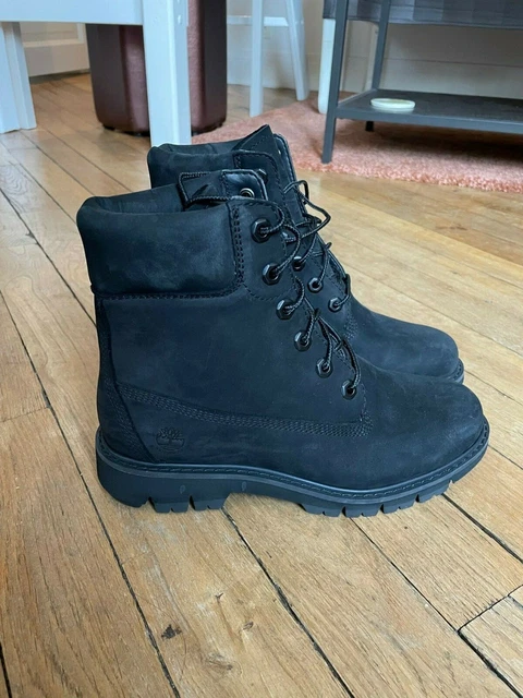 Bottines Timberland 6-INCH BOOT LUCIA WAY POUR FEMME EN NOIR pointure 38
