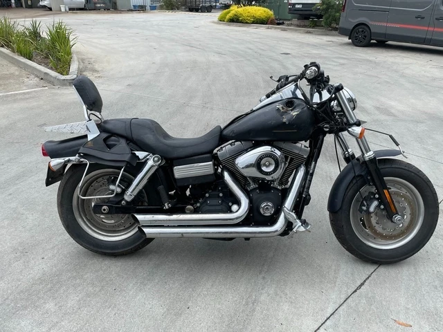 Harley Davidson Dyna Fatbob 01/2008Mdl 42455Kms Stat Project Make An Offer