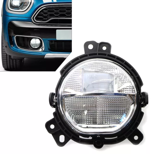 Fit BMW Mini Countryman F60 Cooper 2016 2017+ LED Right Fog Light Driving Lamp