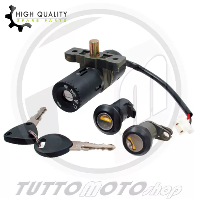 Kit Serrature Chiavi Quadro Avviamento Honda Sh 125 - 150 2001 2002 2003 2004