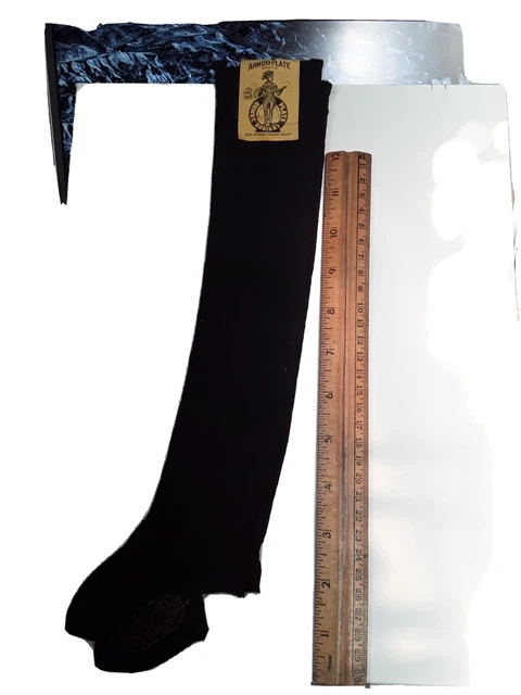 VTG Childrens Long Socks - ARMOR PLATE HOSIERY - Size 4 - C.1946- Never used
