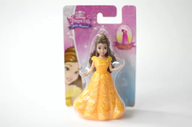 Disney Beauty Beast Belle MagiClip Doll Glitter Dress Princess Disney Beauty Beast Belle MagiClip Doll Glitter Dress Princess