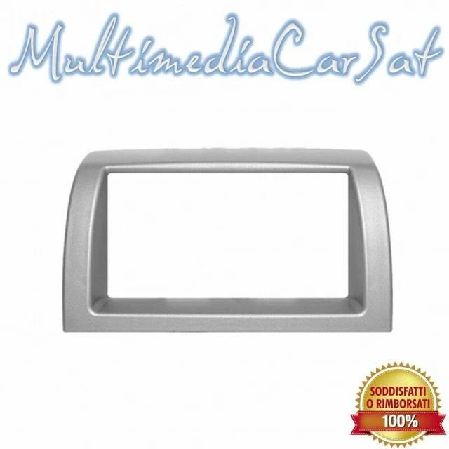 Mascherina 1 Din Per Lancia Ypsilon 2007 - Argento, Installazione Facile, Supporto In ABS - Foto 7