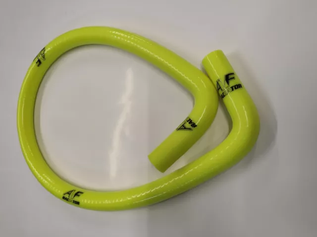 AF Tubo Radiatore Go Kart in Silicone Colore GIALLO FLUO - TRAMUTO