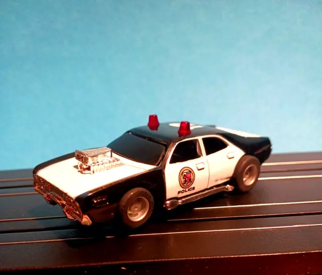 Tyco HP7 Ultimate Police Car Adam 12 electric slot funny car fast