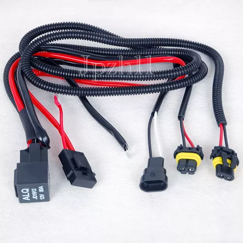 Car HID Xenon Light 9006/HB4 Bulbs Relay Fuse Cable Wire Wiring Harness Vehicle Car HID Xenon Light 9006/HB4 Bulbs Relay Fuse Cable Wire Wiring Harness Vehicle