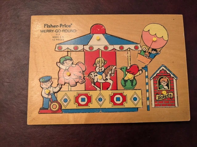PUZZLE DIDATTICO IN legno Montessori per bambini in età prescolare, ragazze, EUR 32,02 - FR
