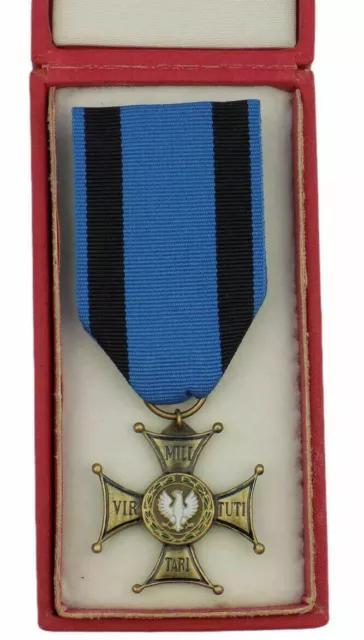 783 Ww2 Polish Order Virtuti Militari 5Th Class Poland