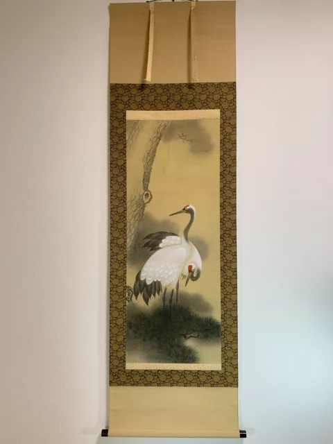 HANGING SCROLL JAPANESE ART Painting kakejiku  JAPAN PICTURE #665