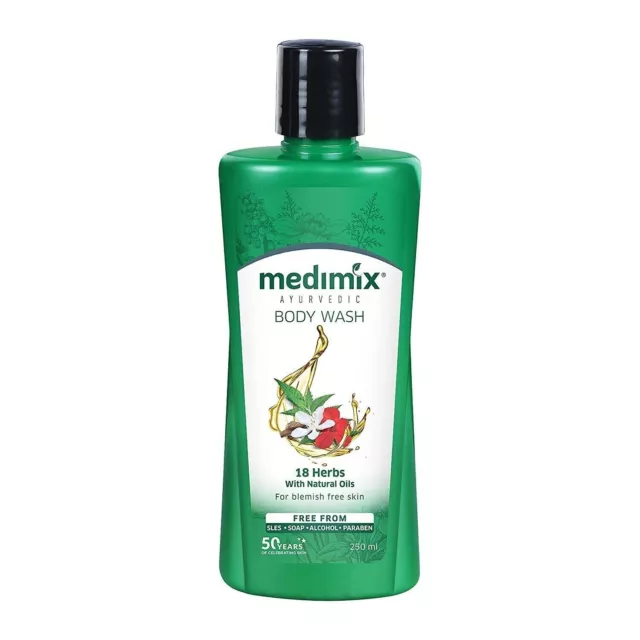 Medimix Gel douche ayurvédique 18 herbes aux huiles naturelles 250 ml