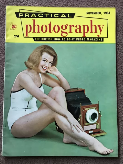 Practical Photography Magazine-November 1964-VGC