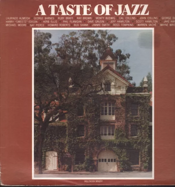 Various Artists A Taste of Jazz LP vinyl USA Concord Jazz 1979 compilation