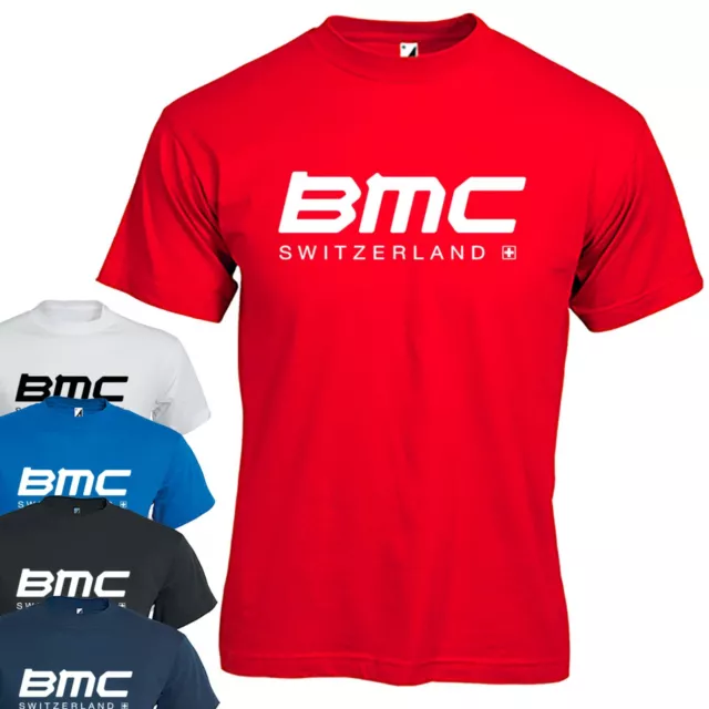 T shirt Uomo con stampa in cotone Maglia estiva a manica corta Maglietta BMC