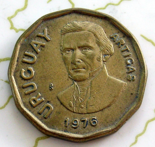 Coin Uruguay 1Peso 1976 Unc 3-160