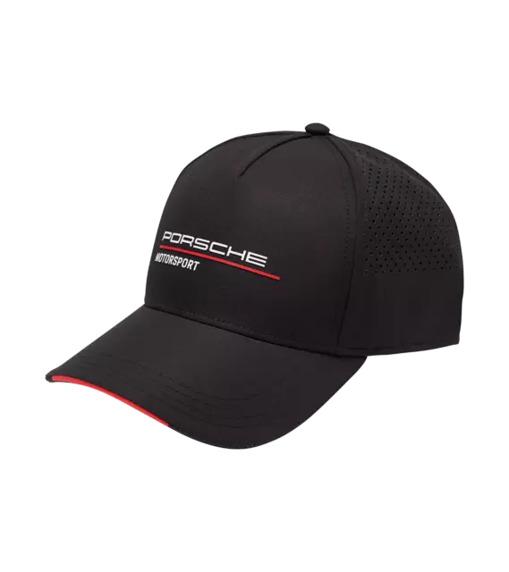 Original Porsche Driver's Selection "Baseball Cap – Motorsport Fanwear", schwarz