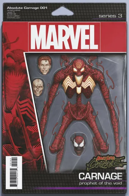Absolute Carnage #1 (Of 5) Christopher Action Fig Variant AC  8/7/19 NM