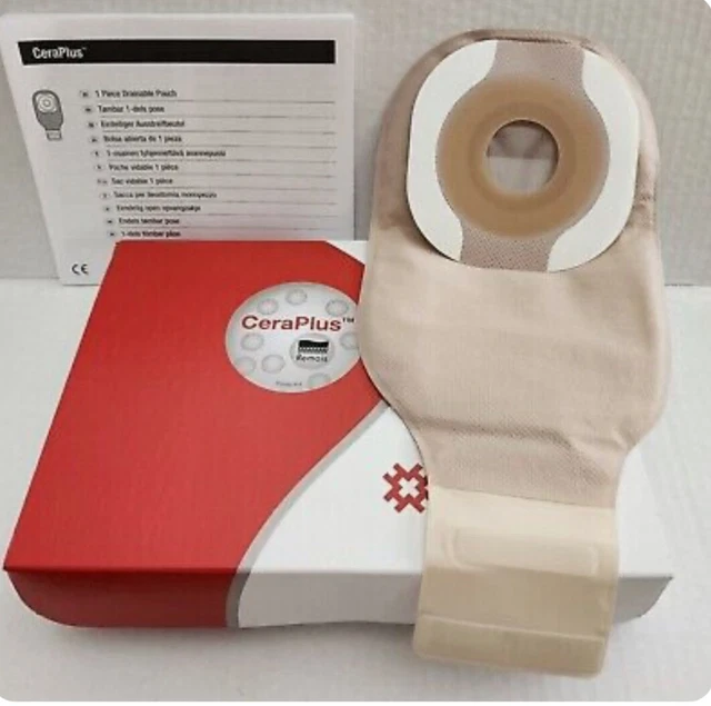 Cantidad: 19 Bolsa de ostomía Hollister Cera Plus #8935 caduca el 1/2027