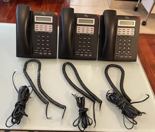 Lot Of 3 ESI Communications 30D Digital Display Phone System Sets