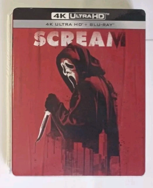 BLU RAY SCREAM VI 6 Steelbook 4K Ultra HD + 4 Card Da Collezione ...