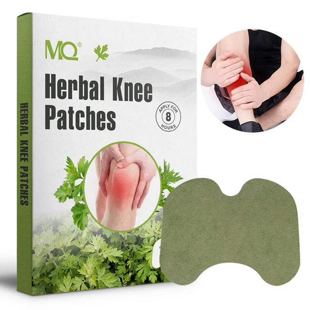 12pcs Knee Patch Natural Wormwood Pain Relief Stickers for Men Women Health Care 5