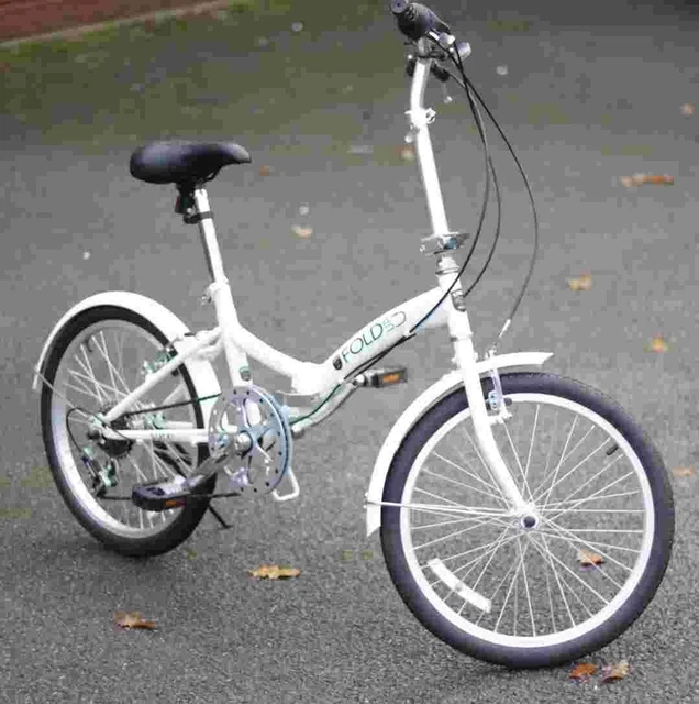 Saxon fold up shop bike