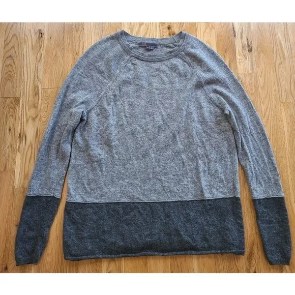$325 Vince Color block 100% Cashmere Sweater Size XS Women's 2