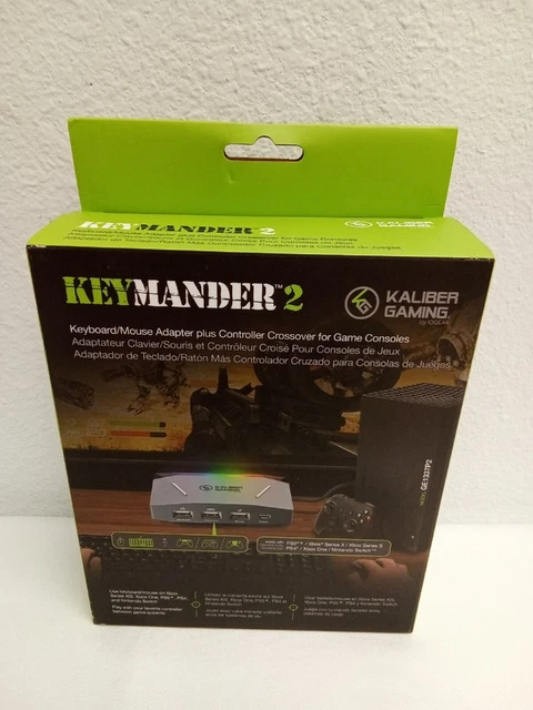 IOGEAR KeyMander 2 Keyboard/Mouse Adapter Plus Controller Crossover- GE1337P2