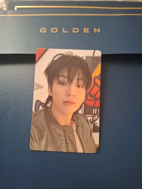 JUNGKOOK GOLDEN EU Exclusive Album official BTS Photo Card EUR 34