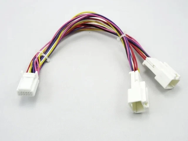 Y Cable For Toyota Scion Lexus Small 6+6 Plug CD Changer With Navigation
