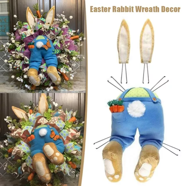 Rabbit Shape Garland Wall Decoration Easter Rabbit Garland Decoration Front Door 3