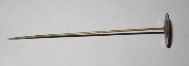1900's Yale University School Logo Pin Button Medal Award Hat Stickpin Sterling