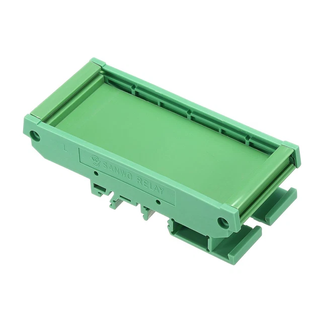 Support De Montage Rail DIN Pour Circuit Imprimé 70x72 Mm - En PVC, Facile à Installer