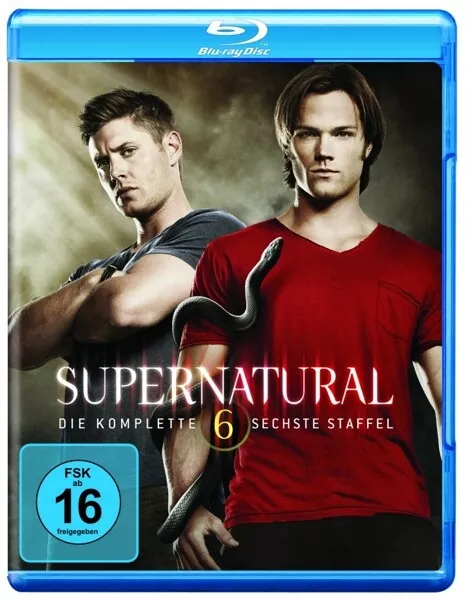 Supernatural: Staffel 6 - Jared Padalecki,Jensen Ackles,  4 Blu-Ray Neuf