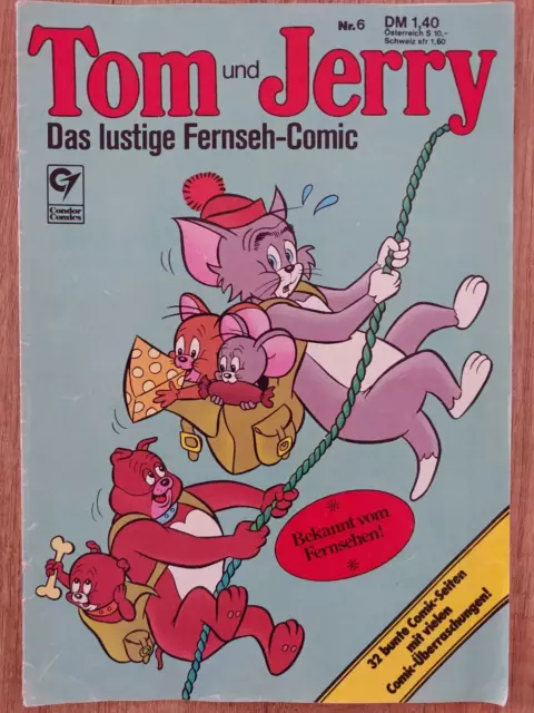 Tom und Jerry - Das lustige Fernseh-Comic Nr.6 - Condor Verlag - Tom & Jerry 6