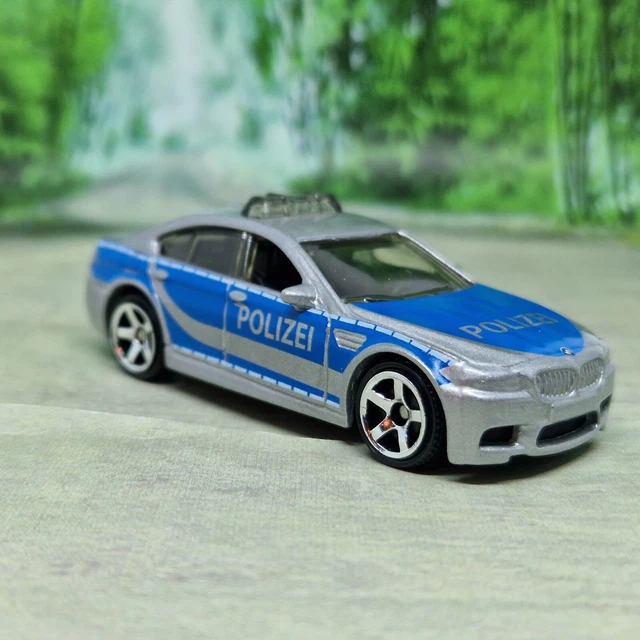 Matchbox BMW M5 F10 Police European Series 2025 - 1:64, Miniature Neuve, Boîte Originale