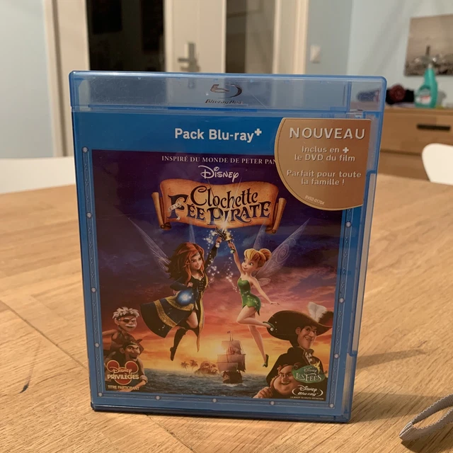 Clochette Et La Fee Pirate Blu Ray + Dvd Vf  Film Disney