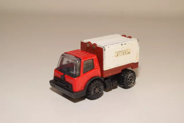 A40 Tonka Tinplate Blech Truck Red White Excellent Condition