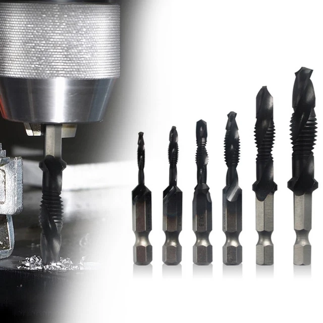 Accessories Drilling Machine Drill Bit Hand Tools Compound Tap Spiral Groove