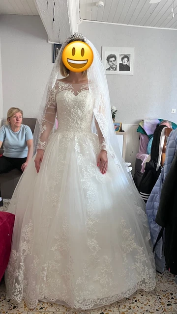 Essayage robe 2025 de mariée tati
